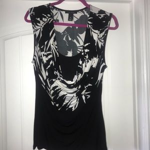 White House|Black Market Sleeveless Blouse